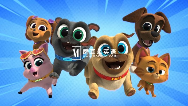 迪士尼英语动画片《Puppy Dog Pals 汪汪一对宝》小狗的朋友全1-5季共232集，1080P高清视频带英文字幕，百度网盘下载！ - 磨耳朵英语