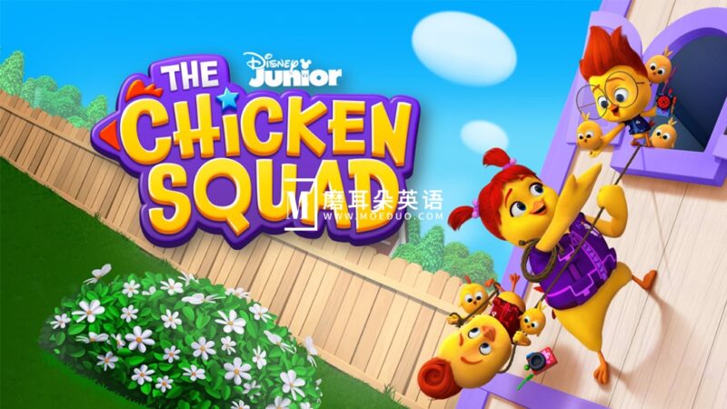 《The Chicken Squad 小鸡特工队》全24集，1080P高清视频带英文字幕，百度网盘下载！ - 磨耳朵英语